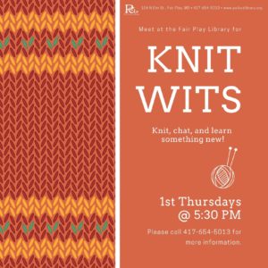 Knit Wits @ Fair Play Library