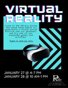 Virtual Reality @ Bolivar Library Meeting Room