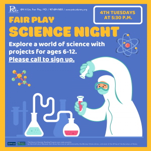 Science Night @ Fair Play Meeting Room