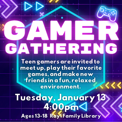Gamer Gathering information link.